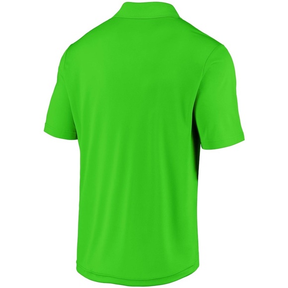 Men's Seattle Seahawks Fanatics College Neon Green Polo - Picture 2 of 5